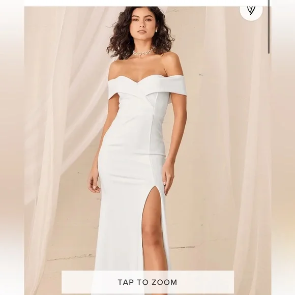 Lulus | Dresses | White Lulu Dress | Poshmark